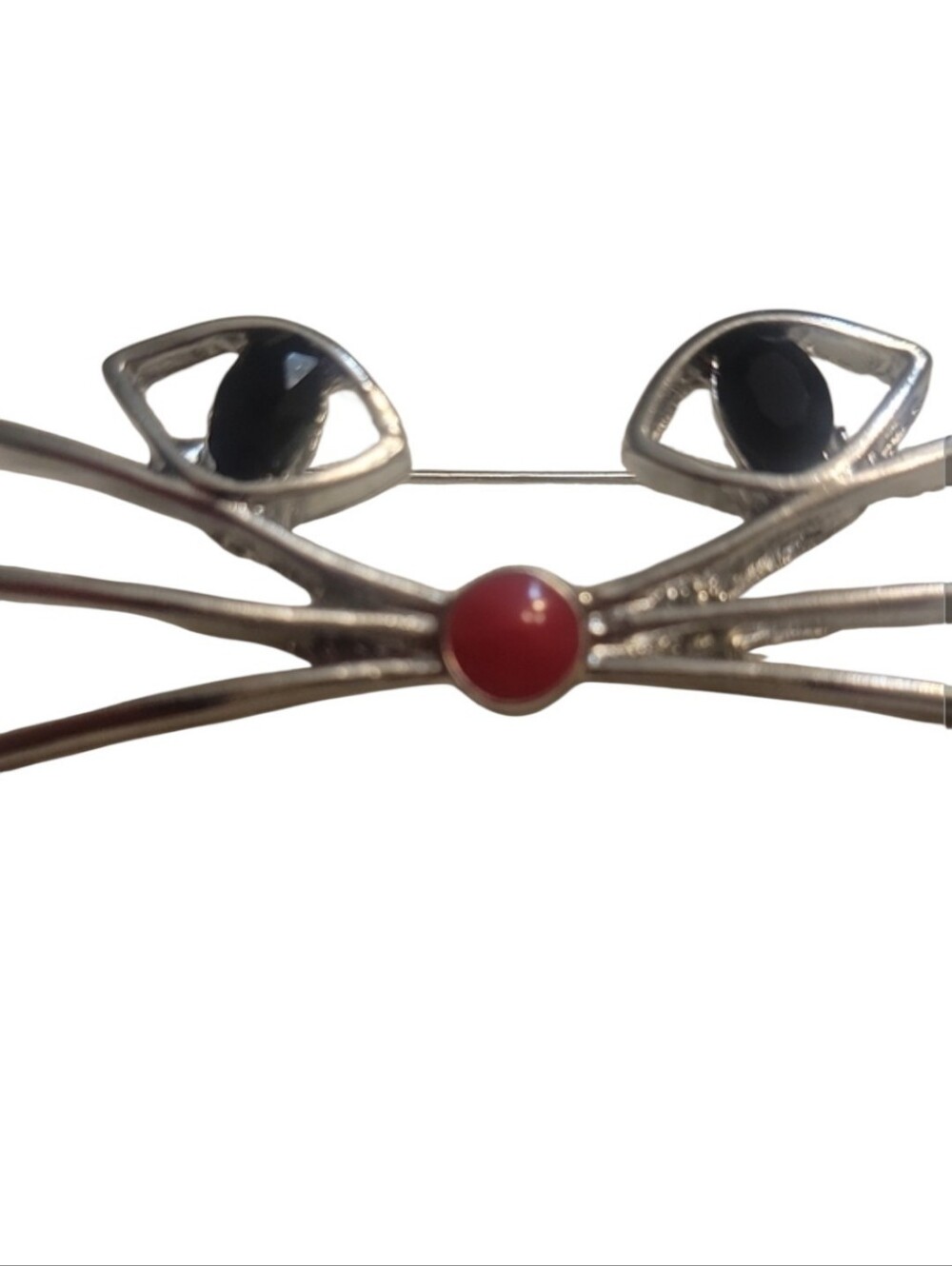 1 Cat Lover's Whisker Brooch and 1 Cat Lapel Pin - Picture 7 of 11